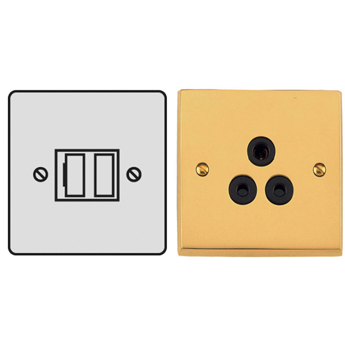 CON F/SPUR 13A SWITCH VIC/BLK by M MARCUS LTD