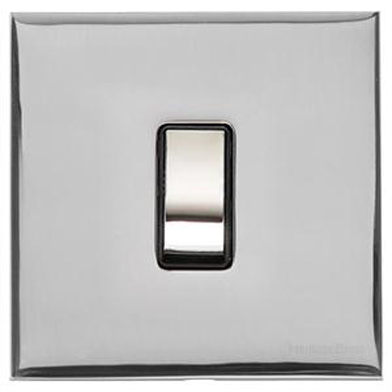 WINCHESTER 02 1G INTERMEDATE ROCKER, 088x088mm POLISHED CHROME/BLACK by M MARCUS LTD