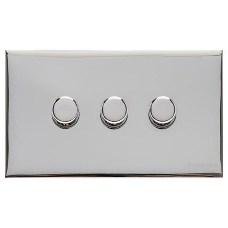 WINCHESTER 02 3G 2W DIMMER TRAILING EDGE, 148x088mm POLISHED CHROME by M MARCUS LTD