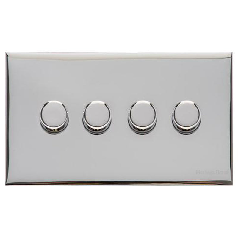 WINCHESTER 02 4G 2W DIMMER TRAILING EDGE, 148x088mm POLISHED CHROME by M MARCUS LTD