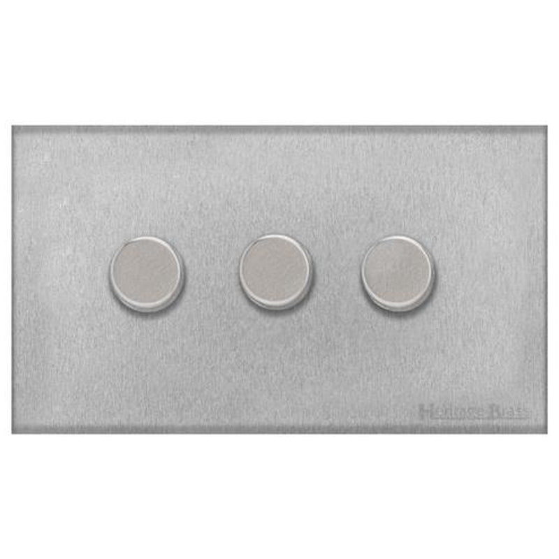 WINCHESTER 03 3G 2W DIMMER 400W, 148x088mm SATIN CHROME by M MARCUS LTD