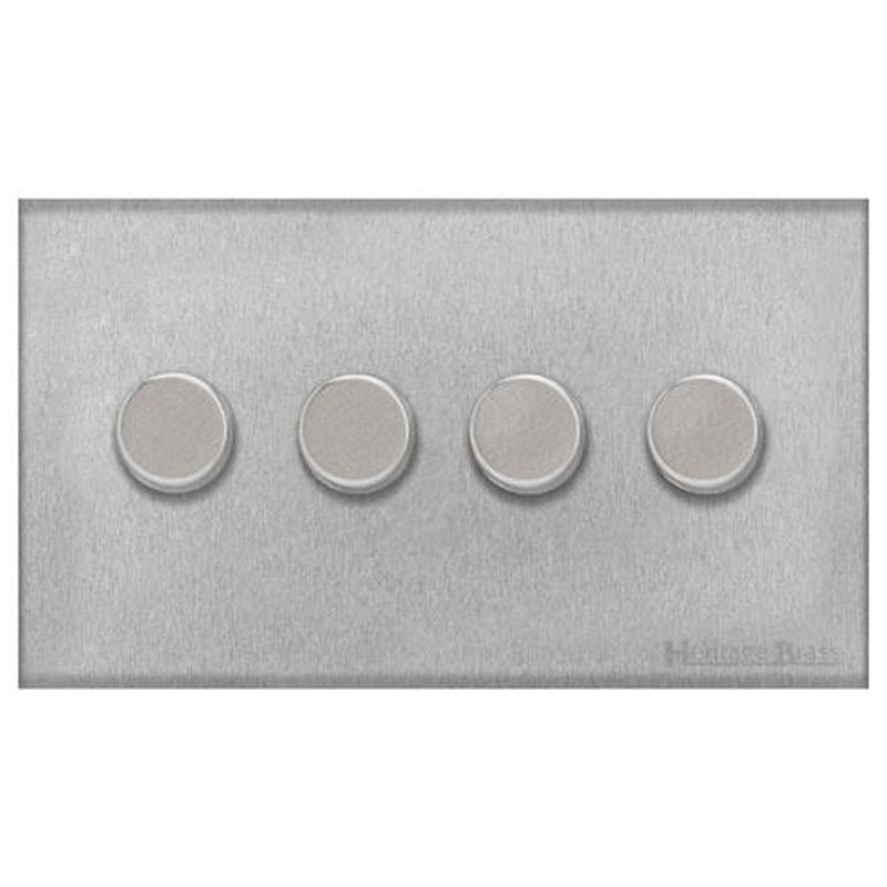 WINCHESTER 03 4G 2W DIMMER 250W, 148x088mm SATIN CHROME by M MARCUS LTD