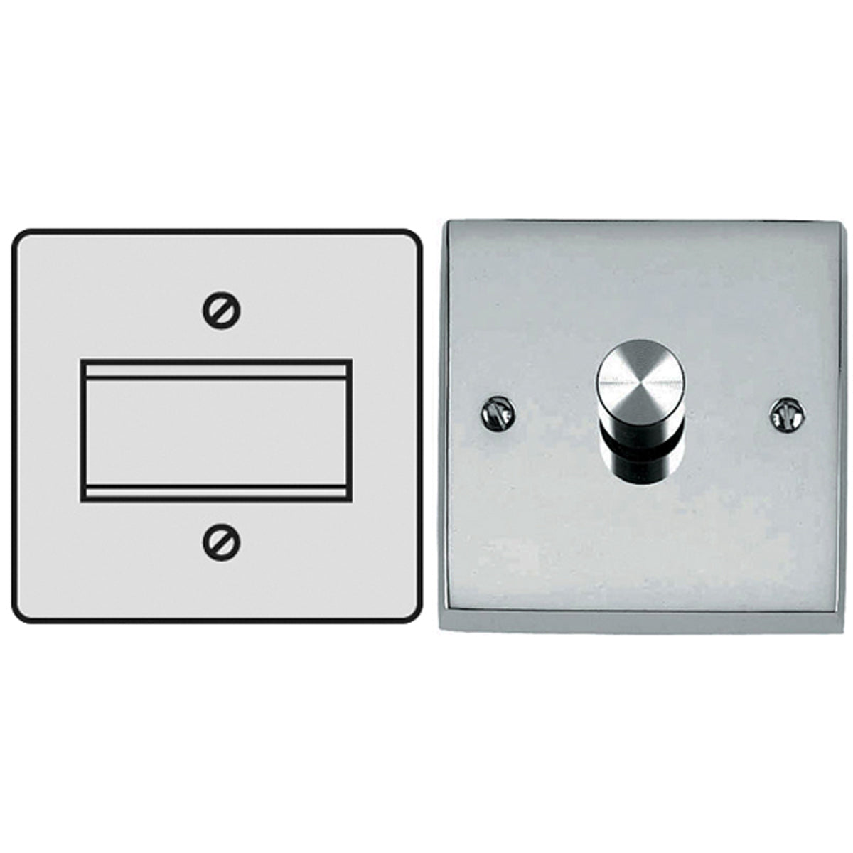 CON T/POLE FAN SWITCH 6A PCP/BLK by M MARCUS LTD