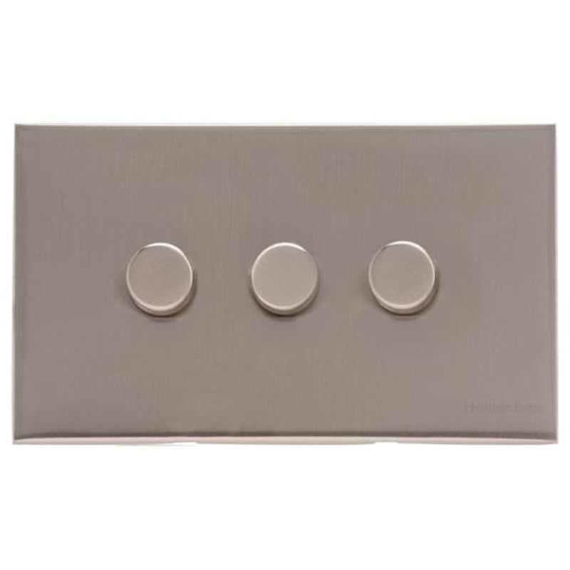 WINCHESTER 05 3G 2W DIMMER TRAILING EDGE, 148x088mm SATIN NICKEL by M MARCUS LTD