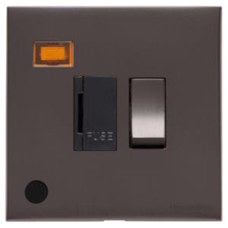 WINCHESTER 09 13A SWITCHED SPUR NEON+FLEX, 088x088mm MATT BRONZE/BLACK by M MARCUS LTD