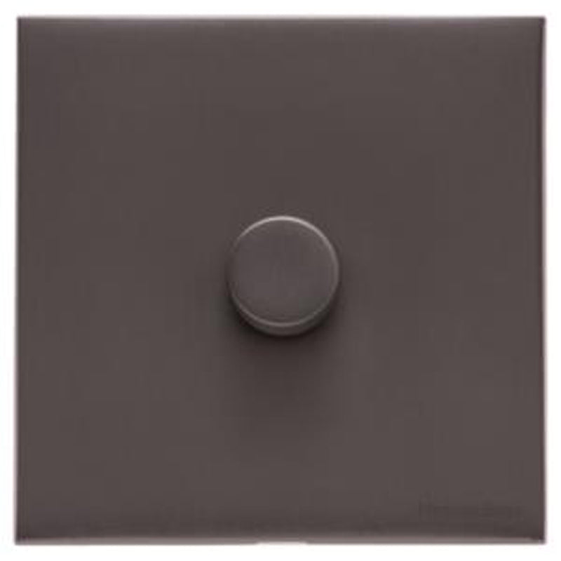 WINCHESTER 09 1G 2W DIMMER 250W, 088x088mm MATT BRONZE by M MARCUS LTD