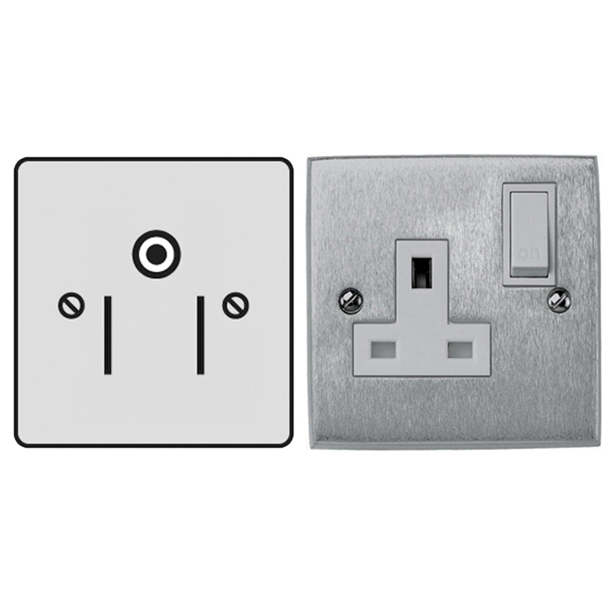 CON R/PIN SOCKET 15A SNG US SCP/WHI