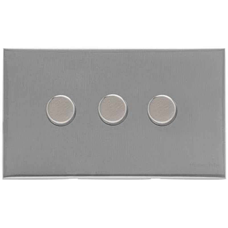 WINCHESTER 35 3G TED DIMMER (TED250W), 148x088mm SATIN CHROME by M MARCUS LTD
