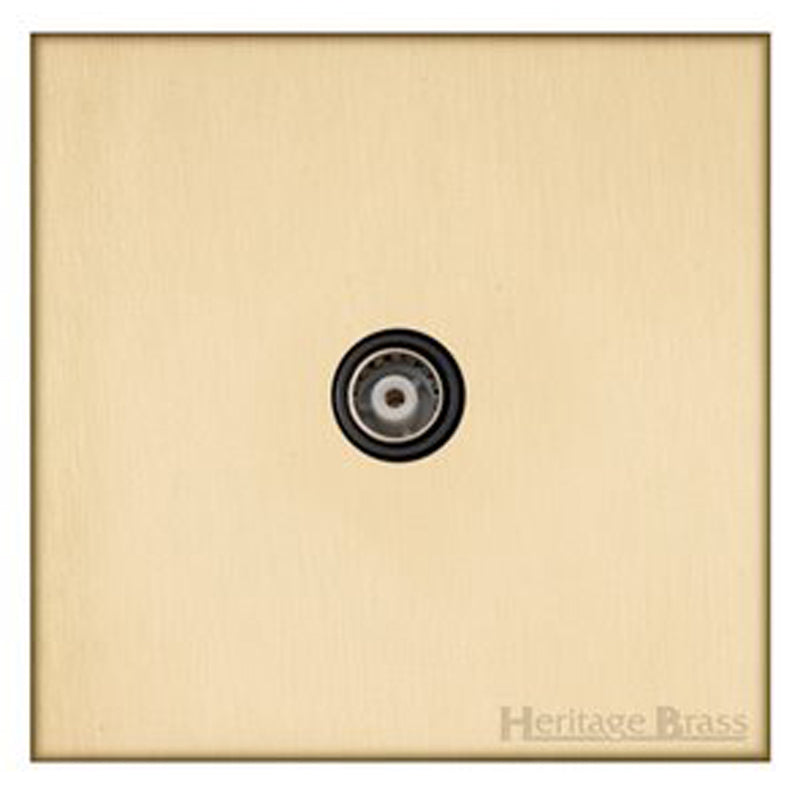 WINCHESTER 44 1G TV NON ISOL, 088x088mm SATIN BRASS/BLACK by M MARCUS LTD