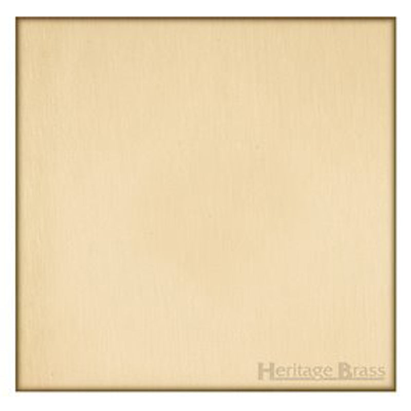 WINCHESTER 44 SINGLE BLANK, 088x088mm SATIN BRASS by M MARCUS LTD