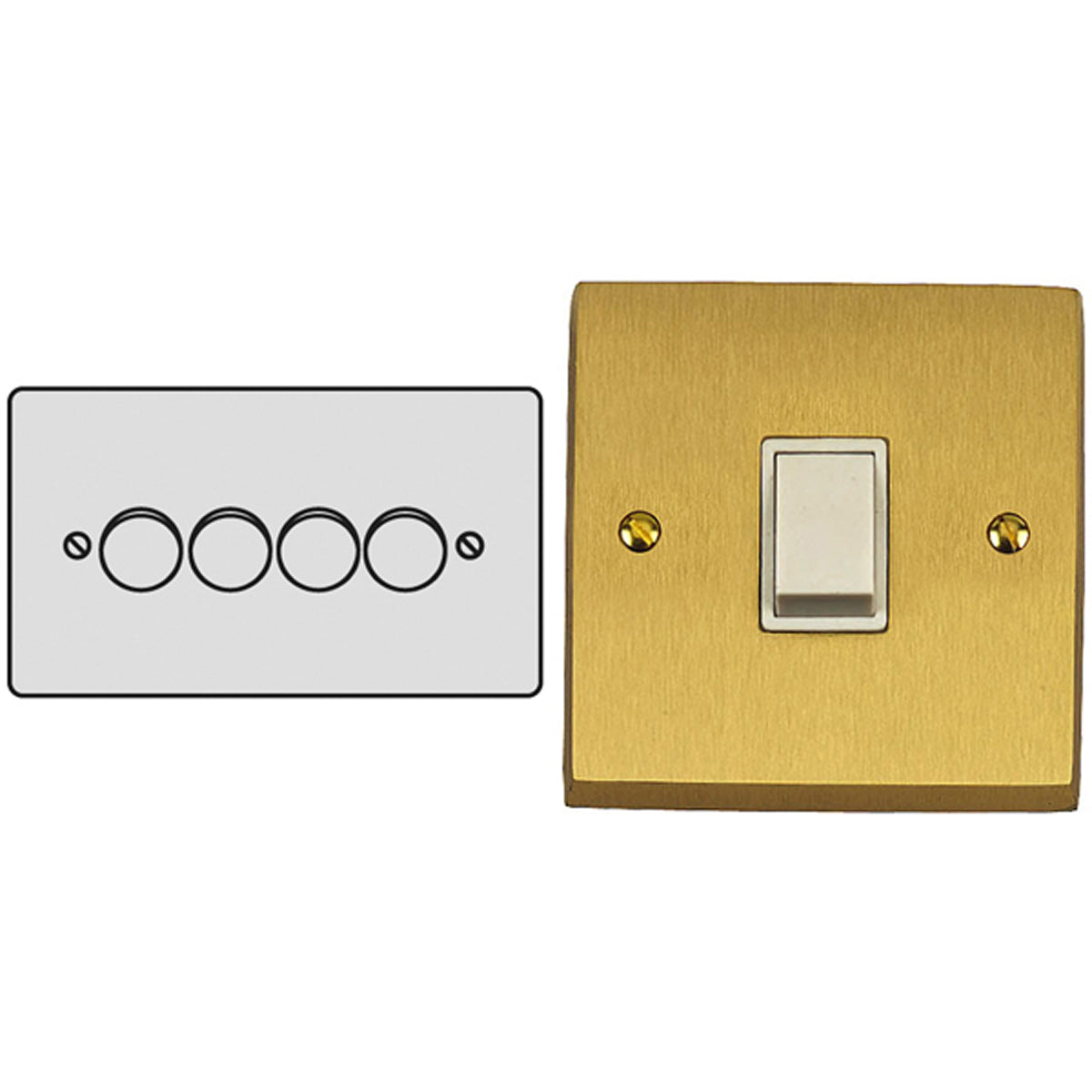 CON DIM/SWITCH 1WAY 4G 250w SBR by M MARCUS LTD