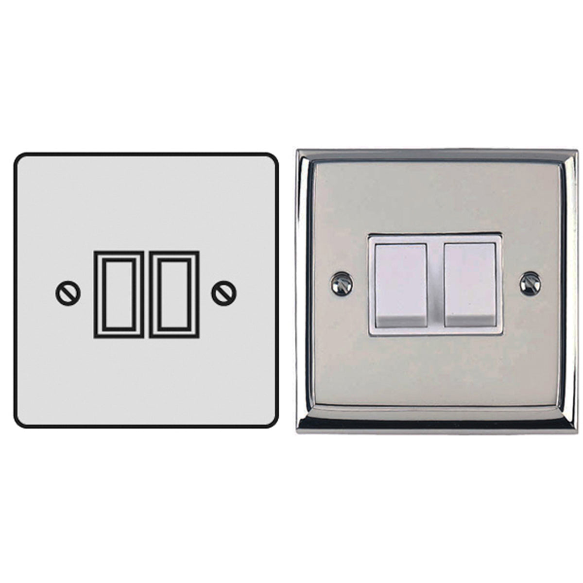 CON R/SWITCH 6A 2G2W EDC/BLK – LFM185D