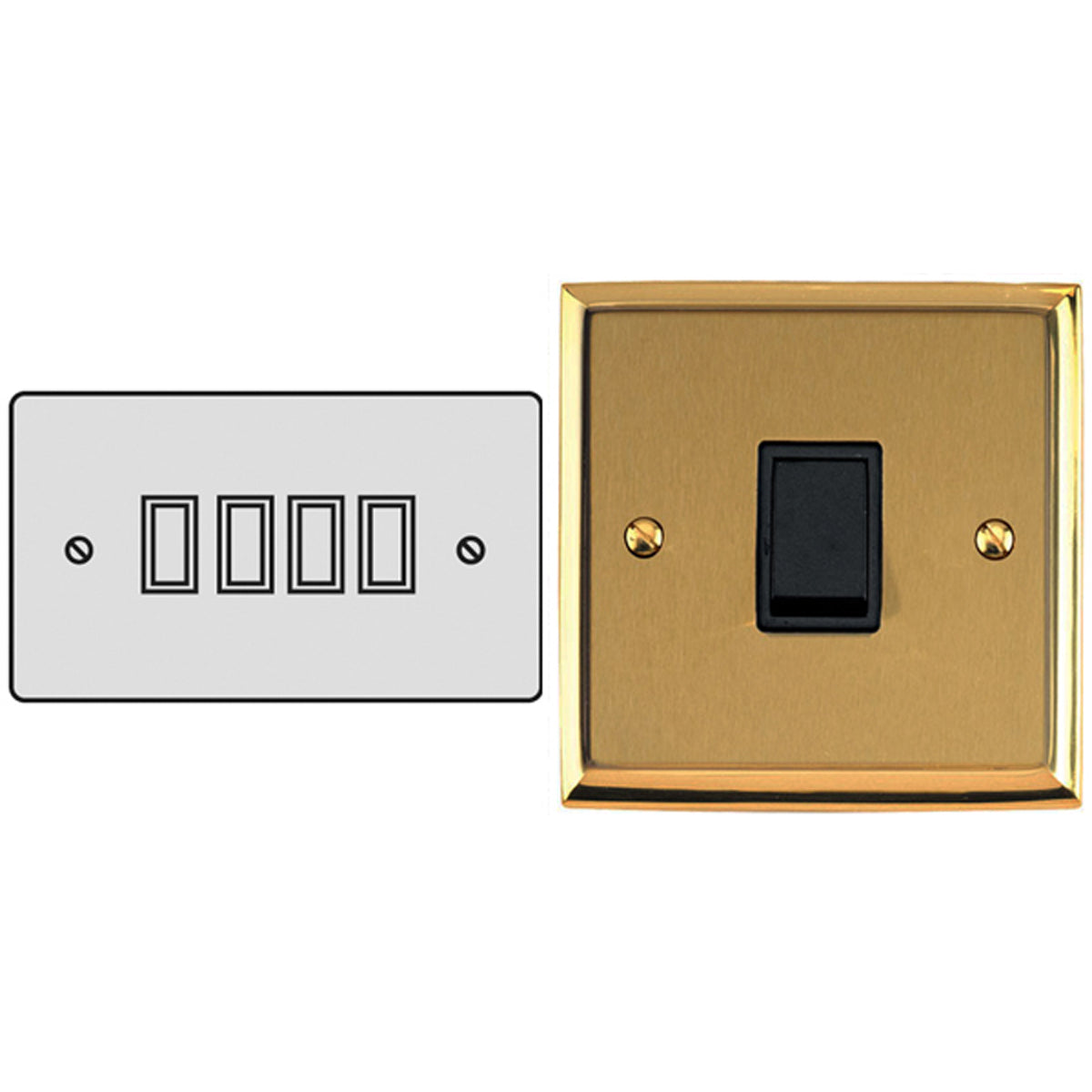 CON R/SWITCH 6A 4G2W MAY/BLK – LFM199H