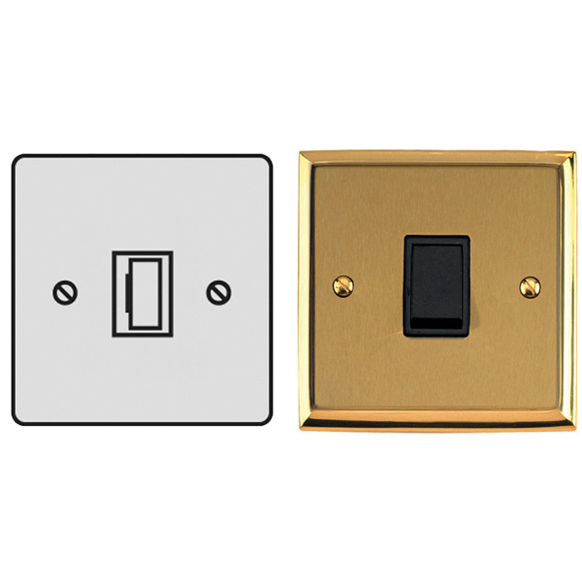 CON F/SPUR 13A UN/SWITCH MAY/BLK – LFM201B