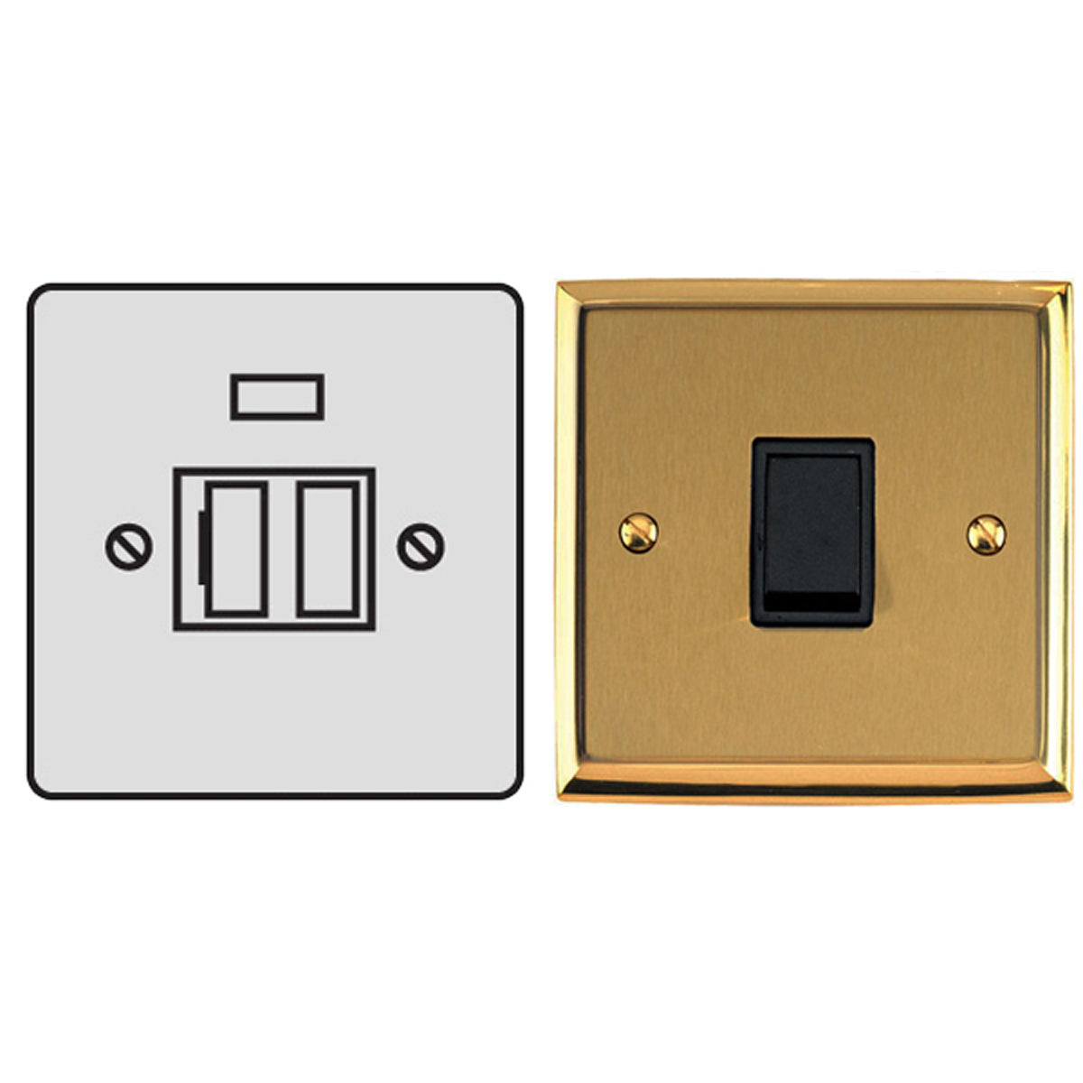 CON F/SPUR 13A SWITCH MAY/N BLK – LFM201F