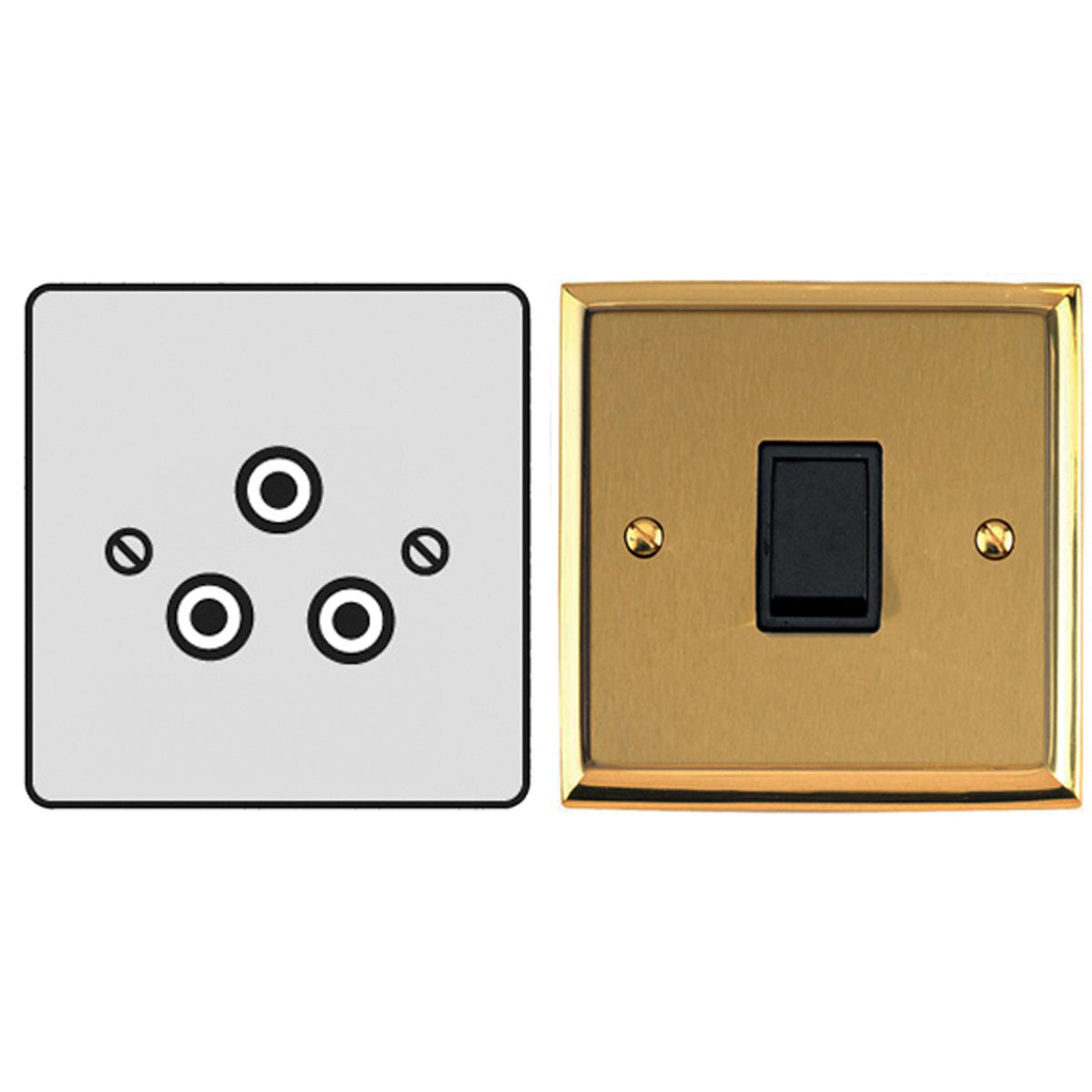 CON R/PIN SOCKET 5A 3PIN MAY/BLK – LFM208D