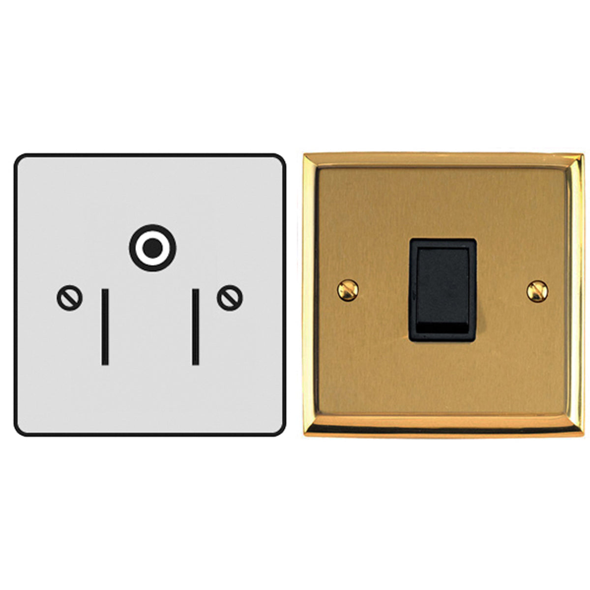 CON R/PIN SOCKET 15A SNG US MAY/BLK