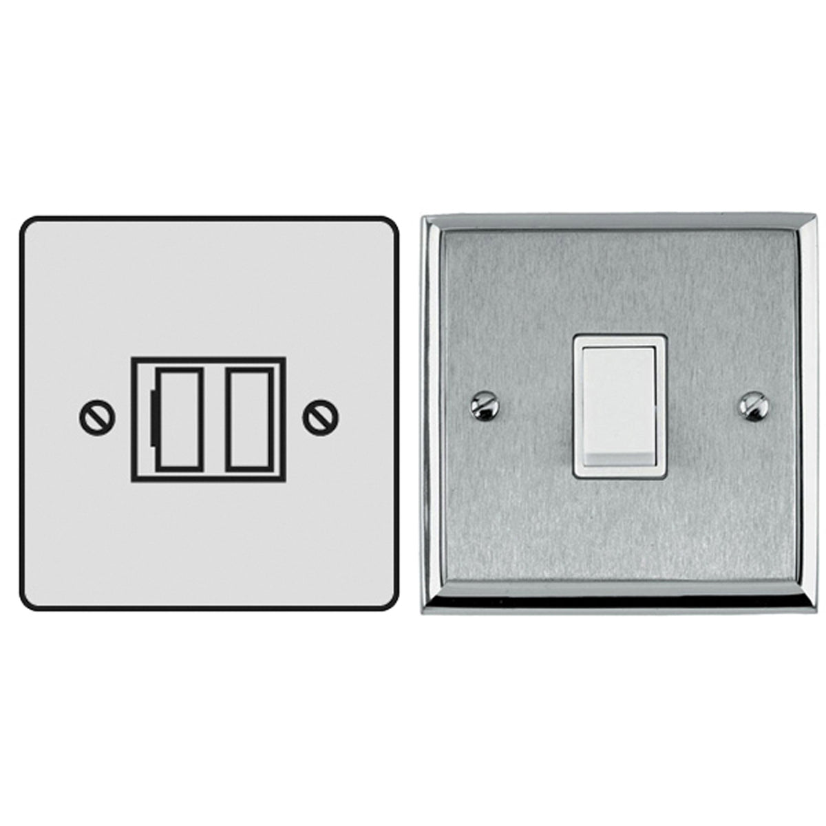 CON F/SPUR 13A SWITCH APO/BLK – LFM215D