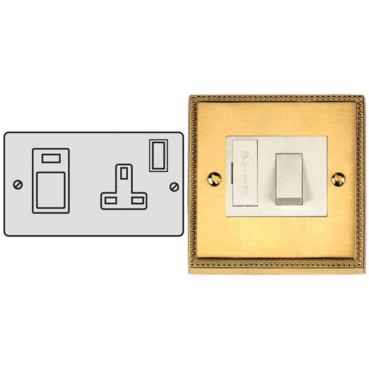 CON D/POLE SWITCH 45A COOK ADM/BLK – LFM234J