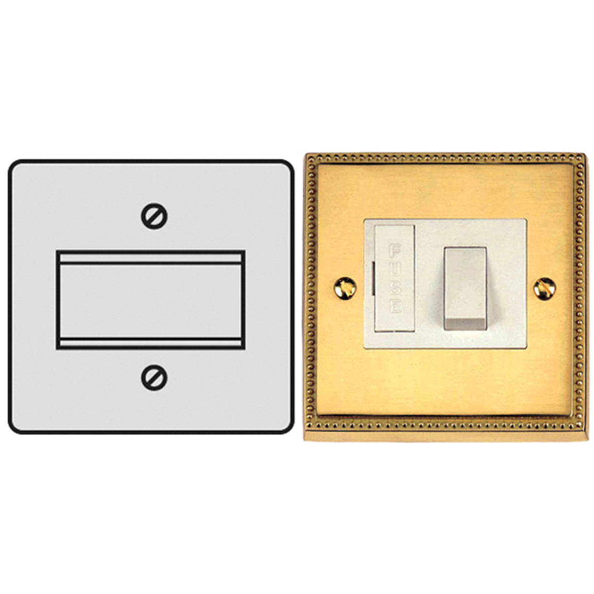 CON T/POLE FAN SWITCH 6A ADM/WHI – LFM235A