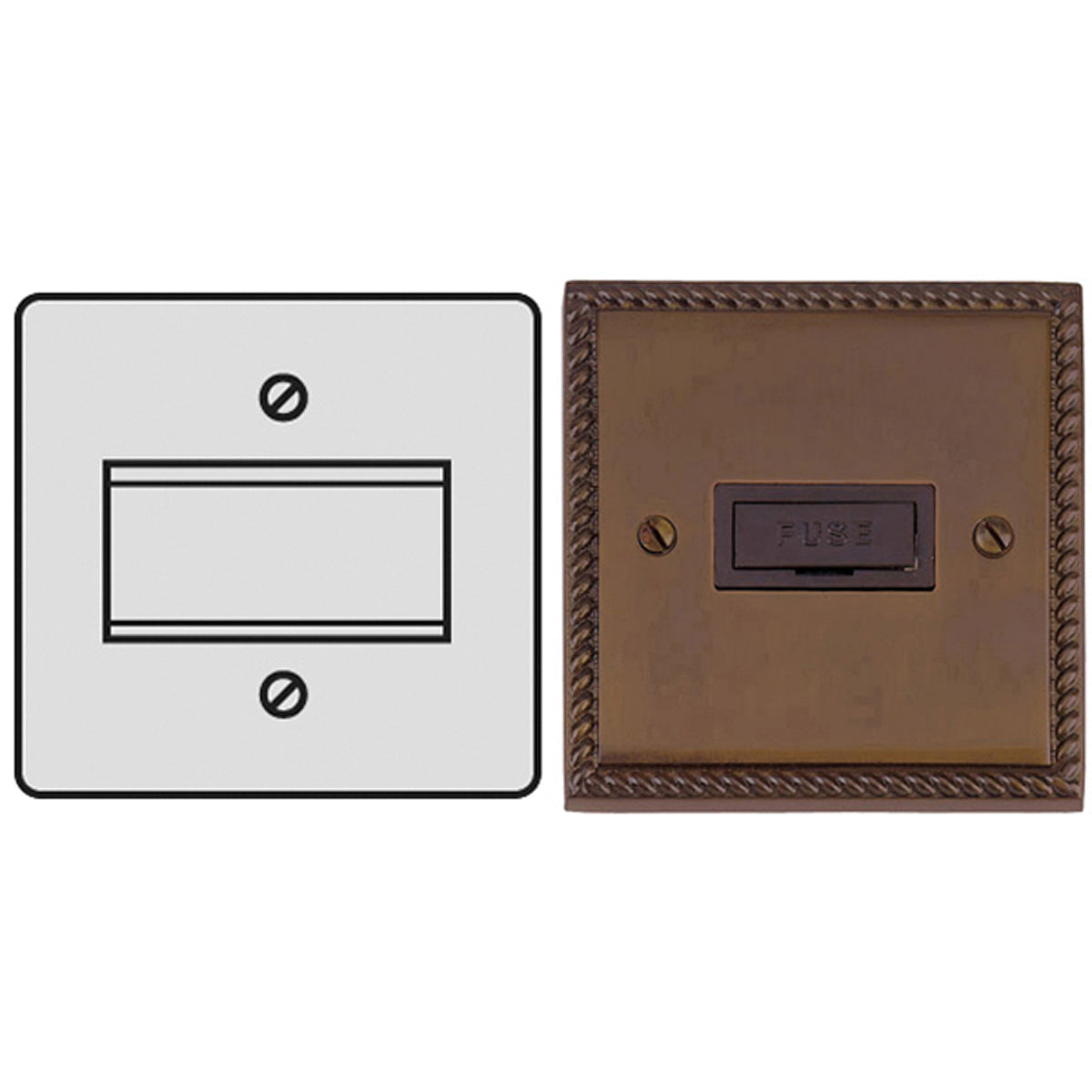 CON T/POLE FAN SWITCH 6A GBZ/BLK – LFM249B