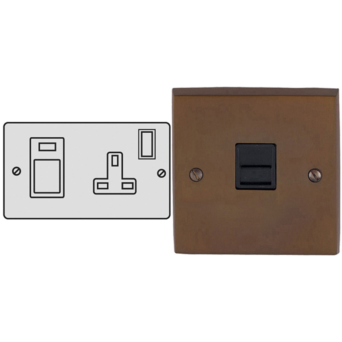 CON D/POLE SWITCH 45A COOK VBZ/WHI – LFM262I