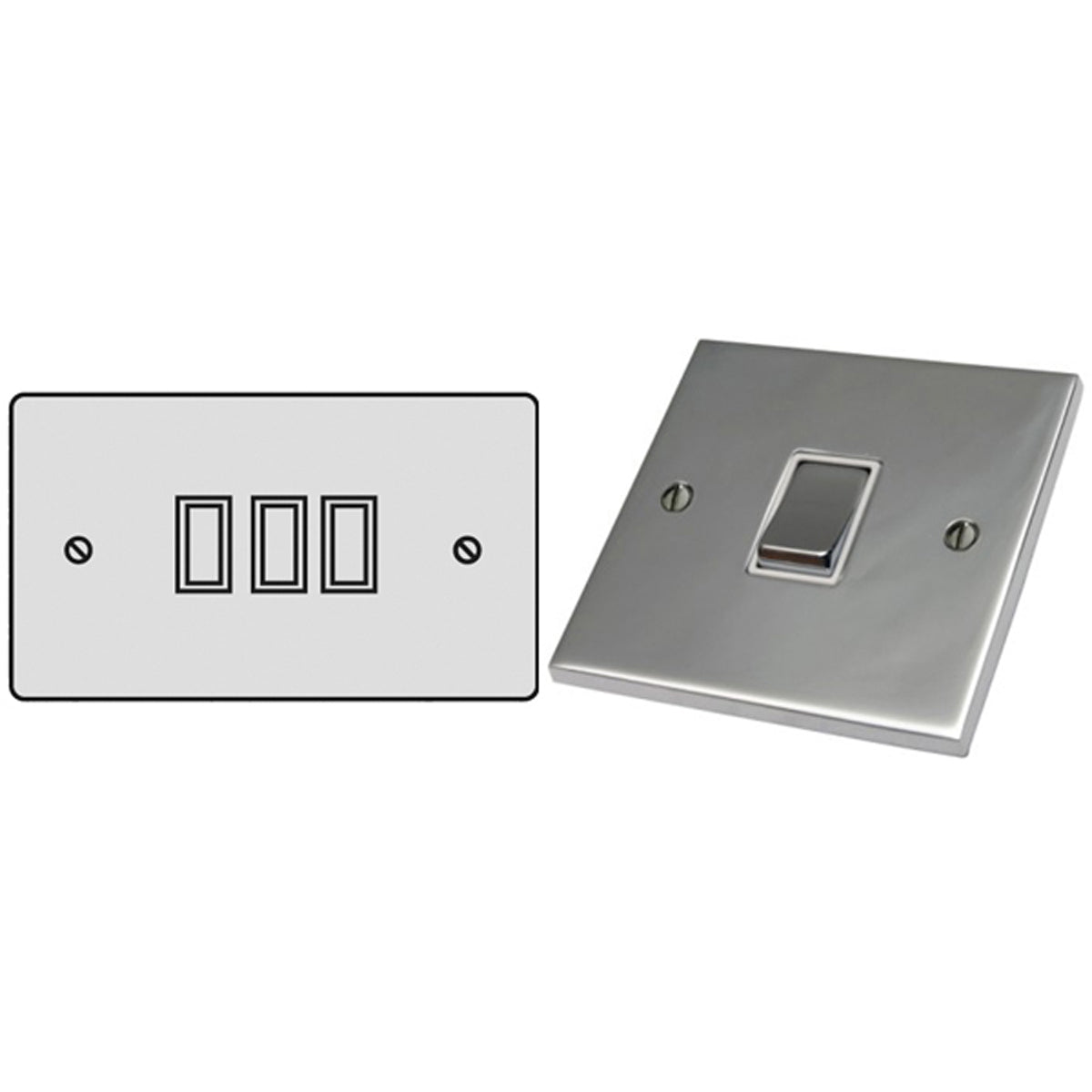 RME R/SWITCH 6A 3G2W PCP/BLK – LFM283F