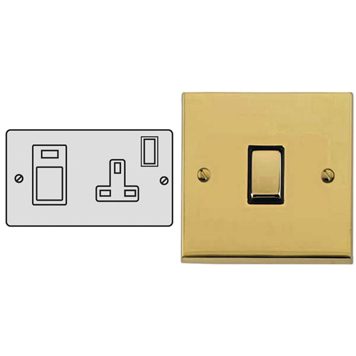 VTE COOK/SWITCH 45A+13A PBR/BLK – LFM346F