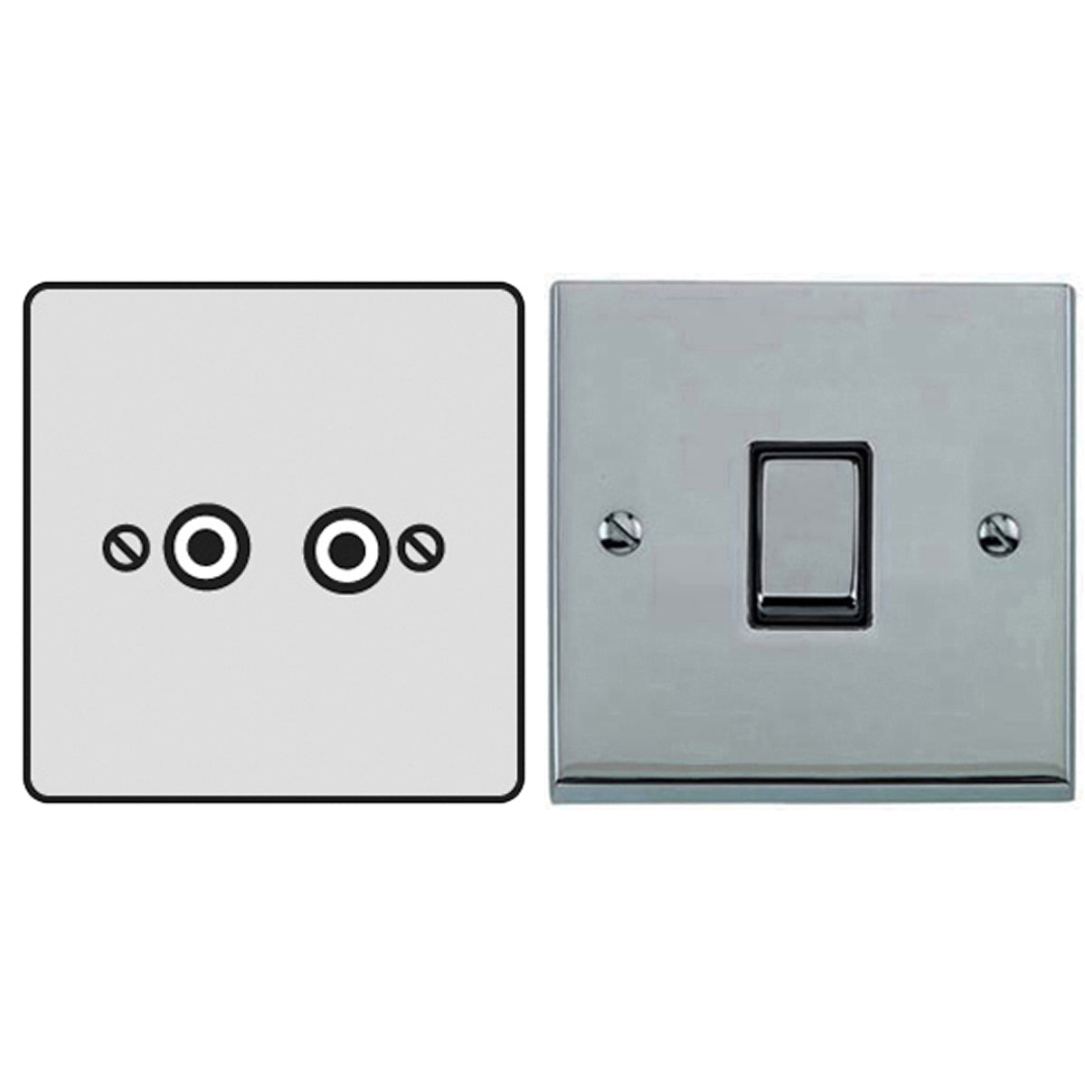 VTE TV/COAX SKT TWN N/ISO PCP/BLK – LFM364F