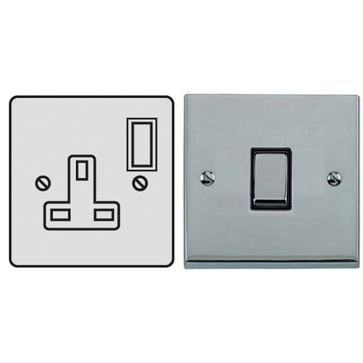 VTE S/SOCKET 13A SNG SCP/WHI – LFM368A