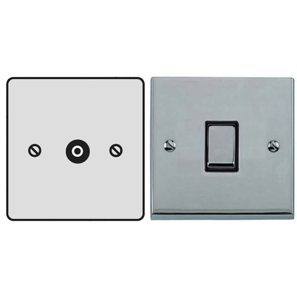 VTE TV/COAX SKT SNG N/ISO SCP/BLK – LFM378B
