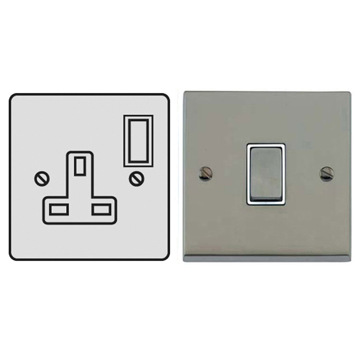 VTE S/SOCKET 13A SNG SNP/WHI – LFM382A