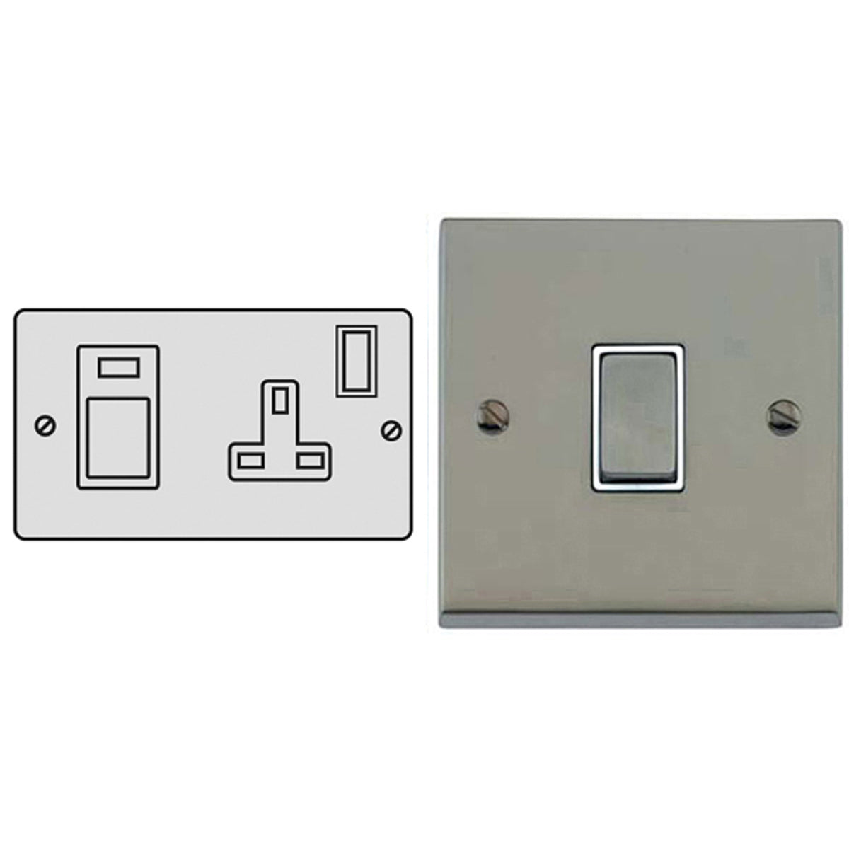 VTE COOK/SWITCH 45A+13A SNP/BLK – LFM388F