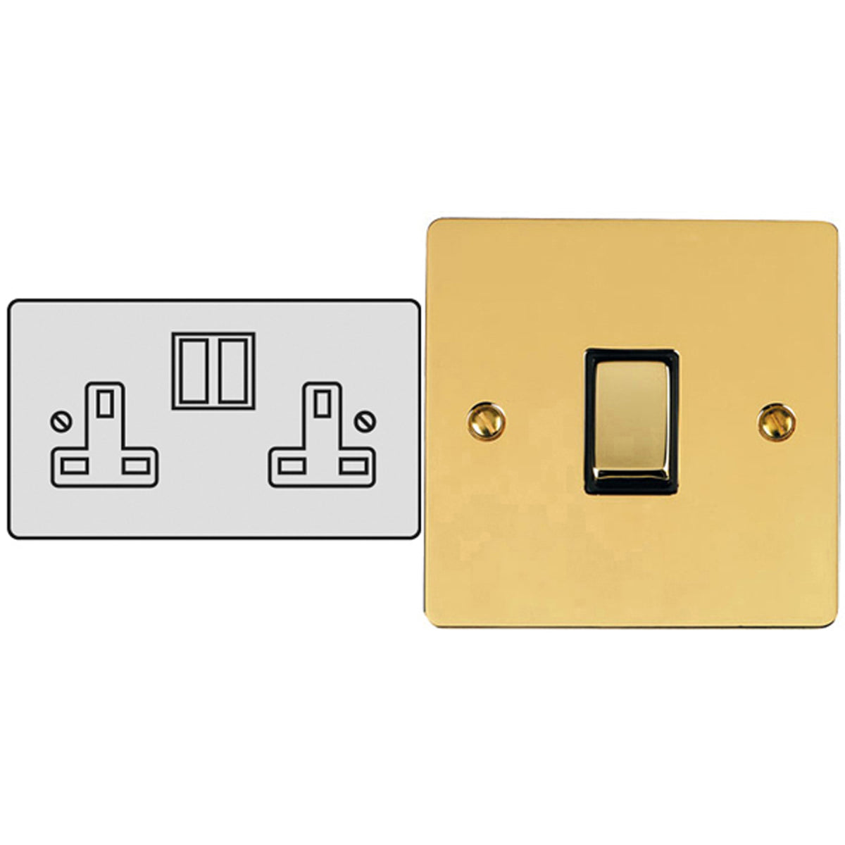 EFP S/SOCKET 13A DBL PBR/WHI – LFM396C