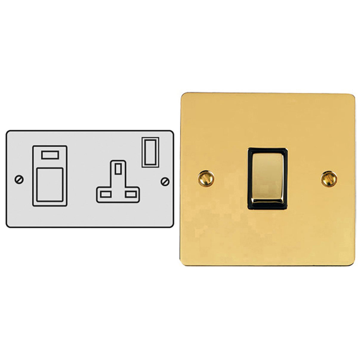 EFP COOK/SWITCH 45A+13A PBR/BLK – LFM402F