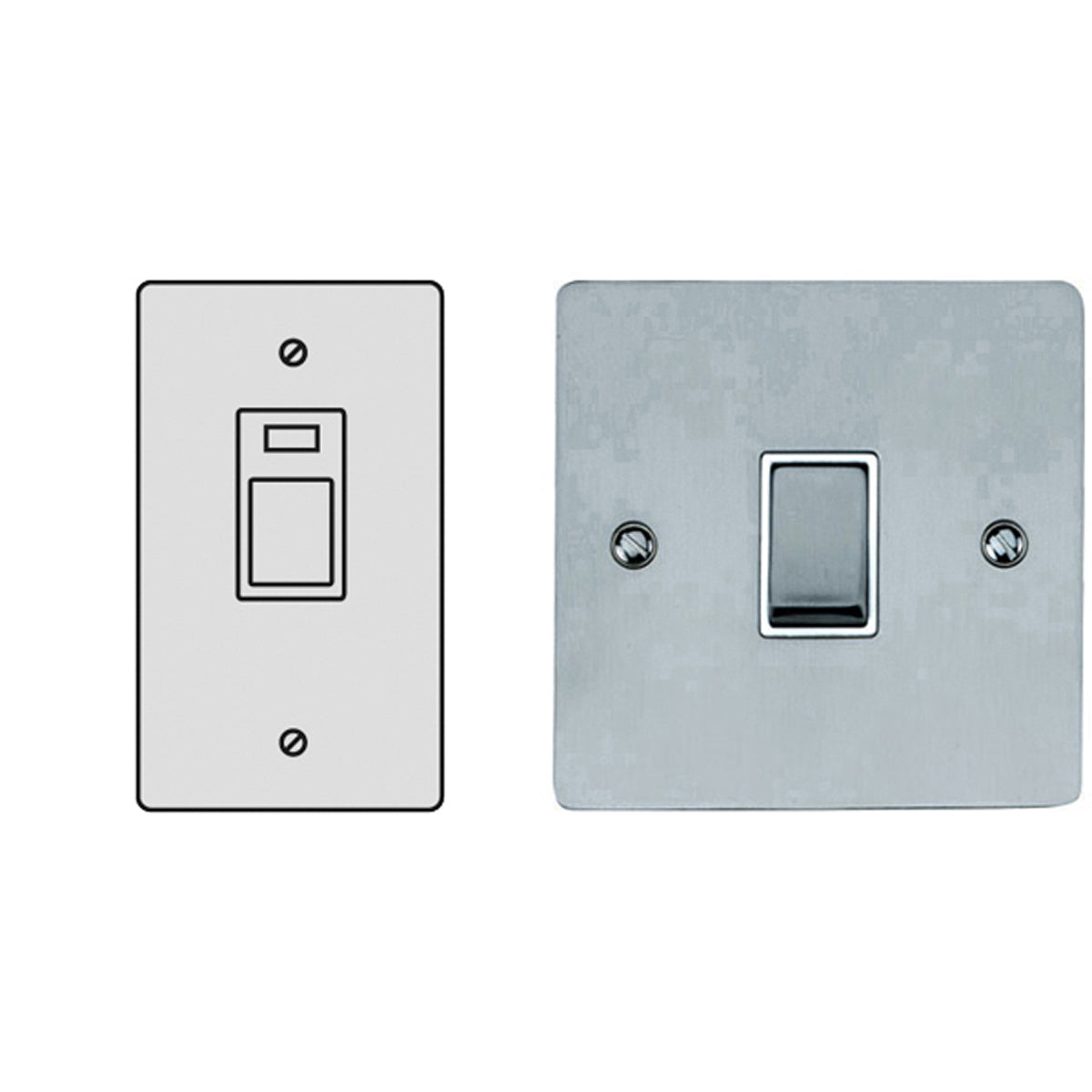 EFP COOK/SWITCH 45A DBL SCP/BLK – LFM432B