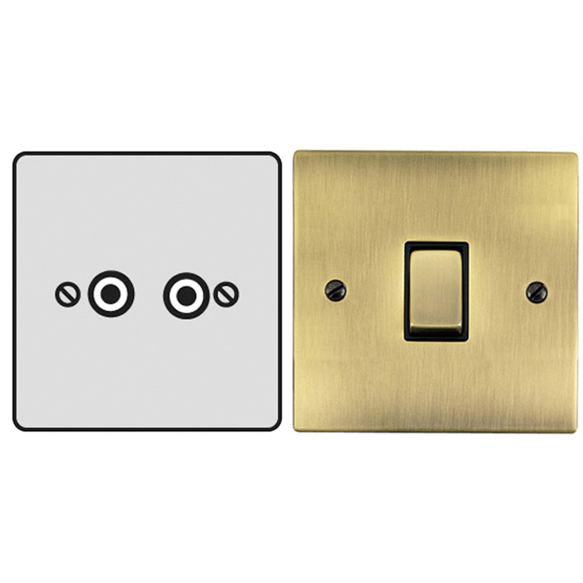 EFP SAT/TV SOCKET SBR/WHI – LFM452C
