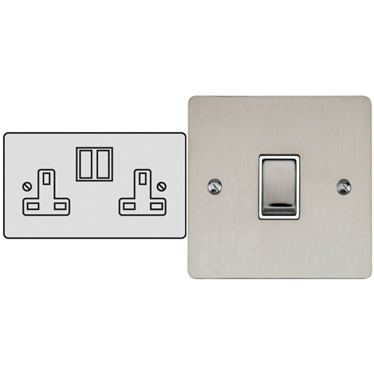 EFP S/SOCKET 13A DBL SNP/WHI – LFM456C