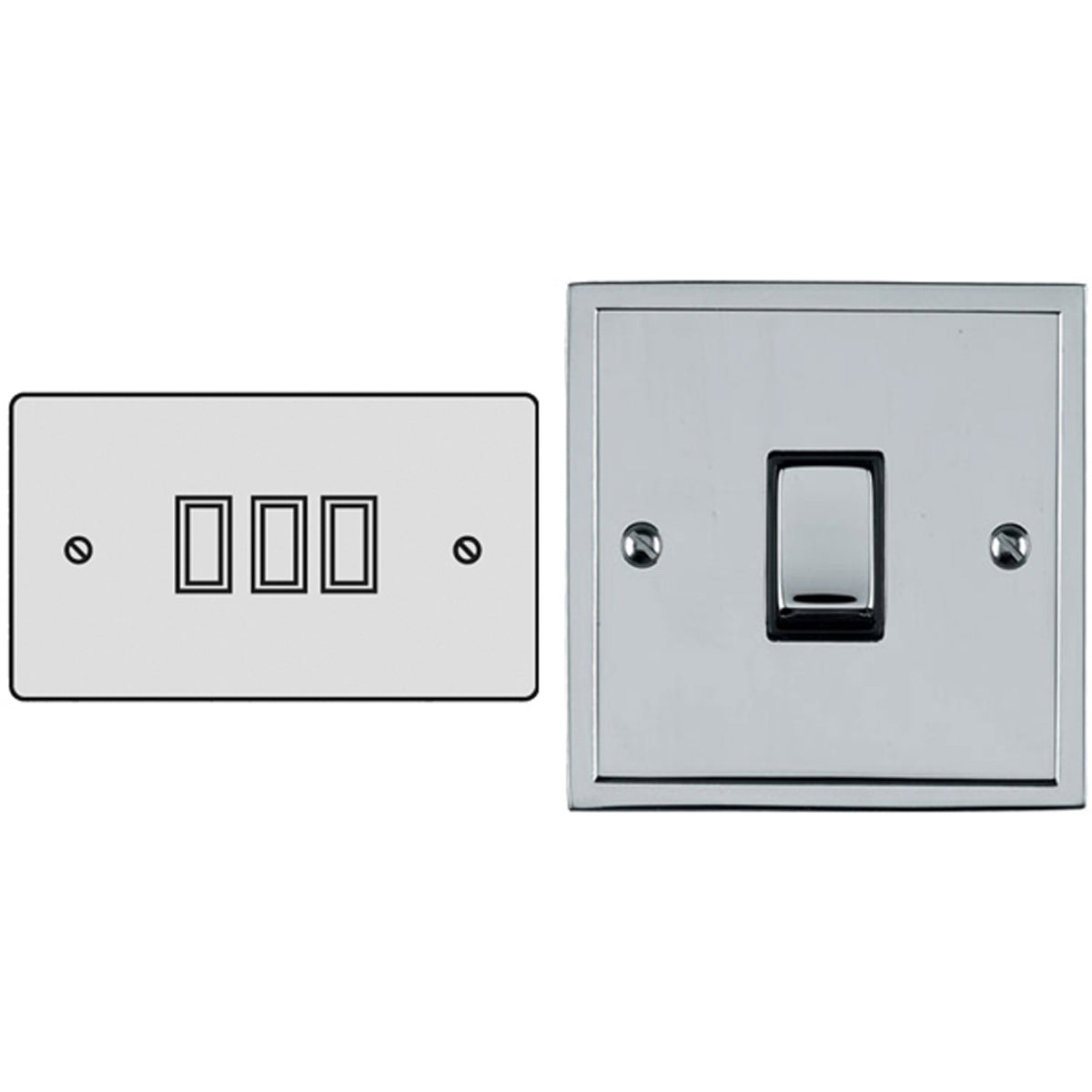 ESP R/SWITCH 6A 3G2W PCP/BLK – LFM485F