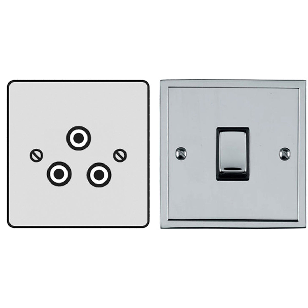 ESP R/PIN SOCKET 5A 3PIN PCP/BLK – LFM494B