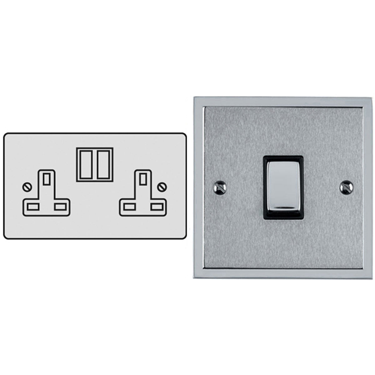 ESP S/SOCKET 13A DBL SCP/BLK – LFM501D
