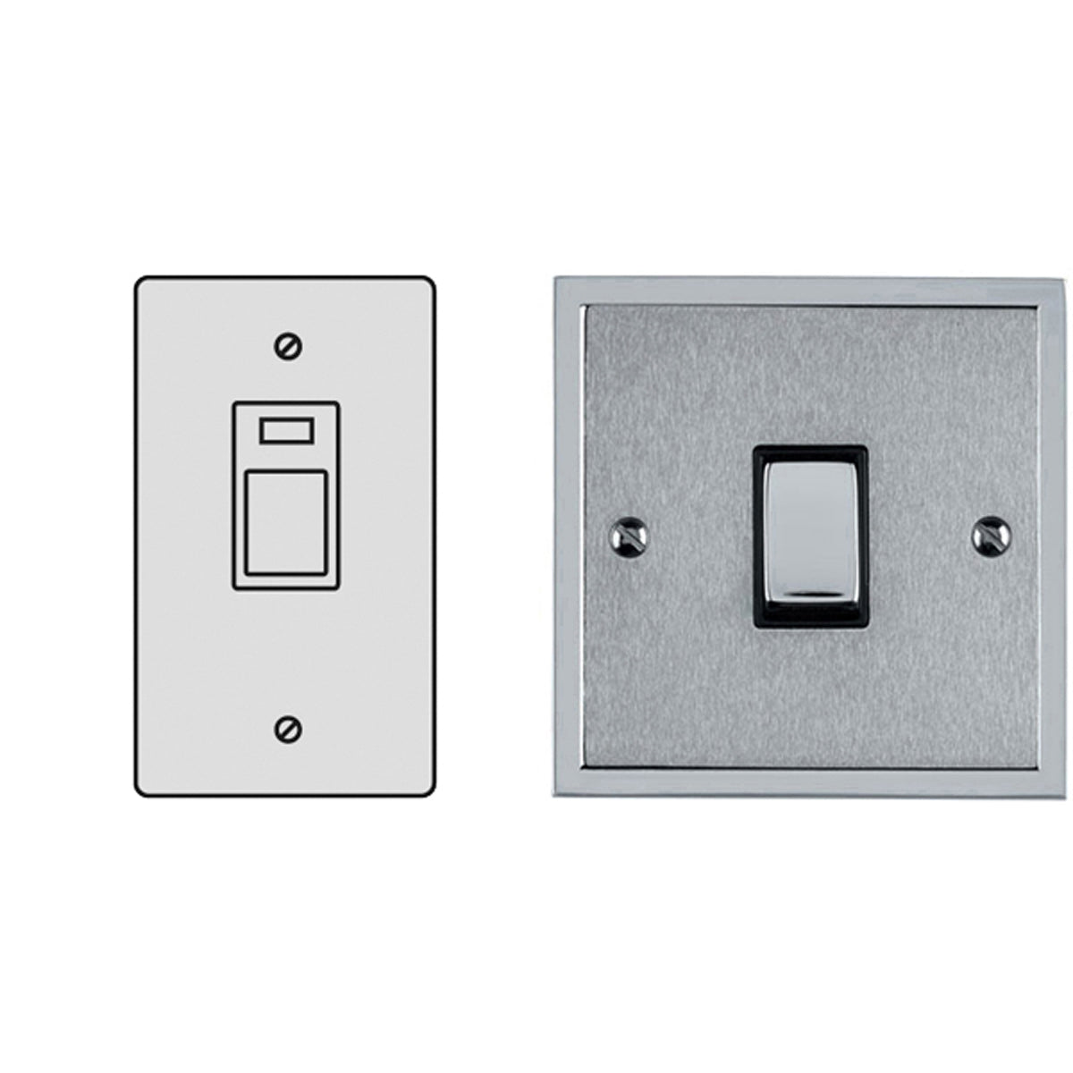 ESP COOK/SWITCH 45A DBL SCP/BLK – LFM507B