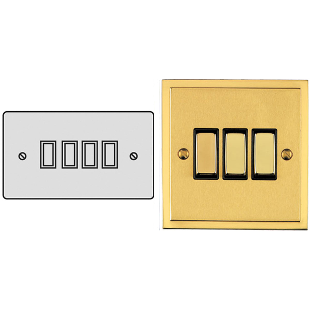 ESP R/SWITCH 6A 4G2W SBR/BLK – LFM515H