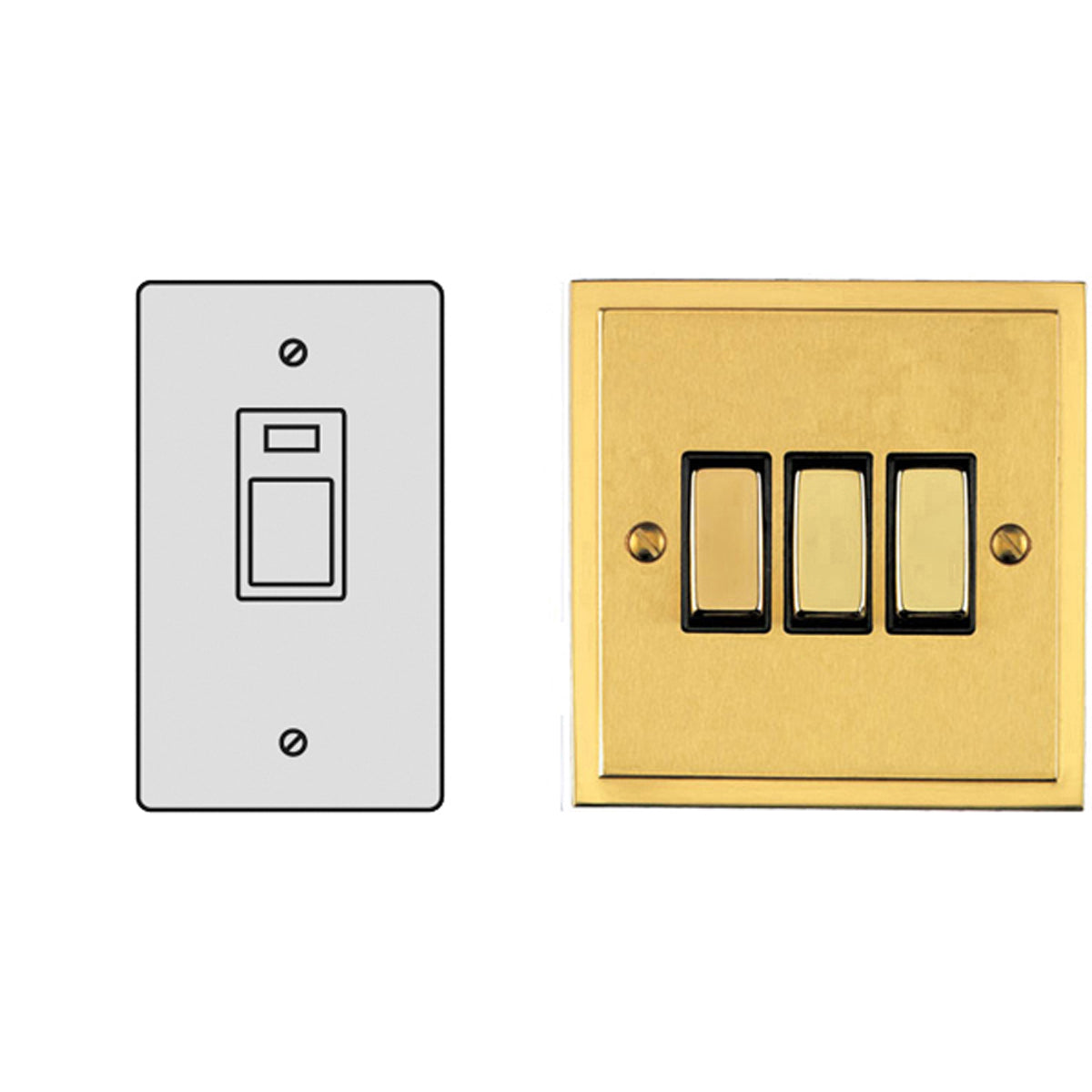 ESP COOK/SWITCH 45A DBL SBR/BLK – LFM522B