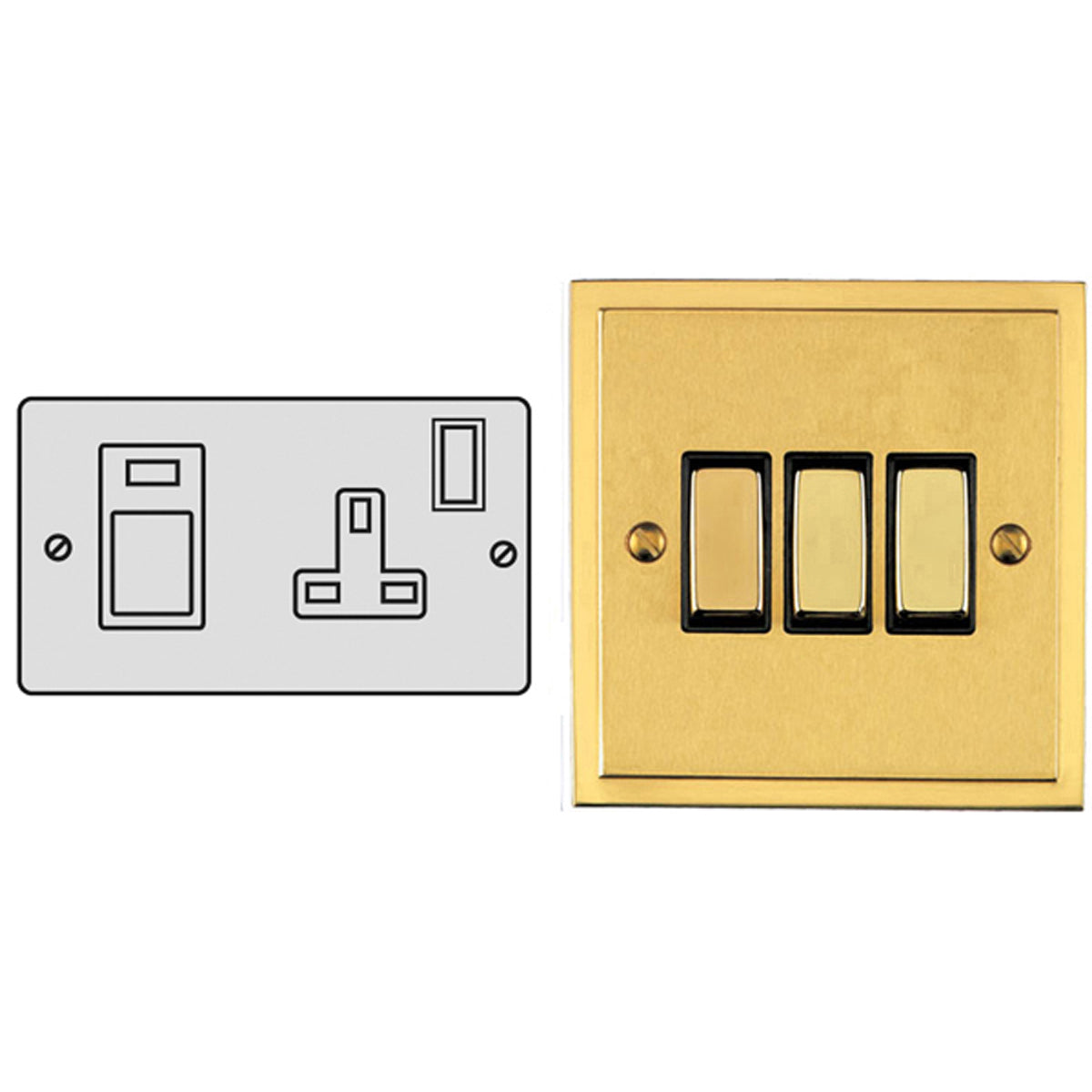 ESP COOK/SWITCH 45A+13A SBR/BLK – LFM522F