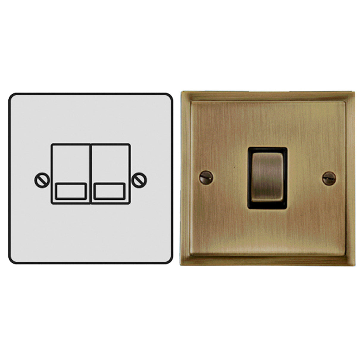ELS TEL/DATA SKT 2G RJ45 ABR/BK – LFM572F