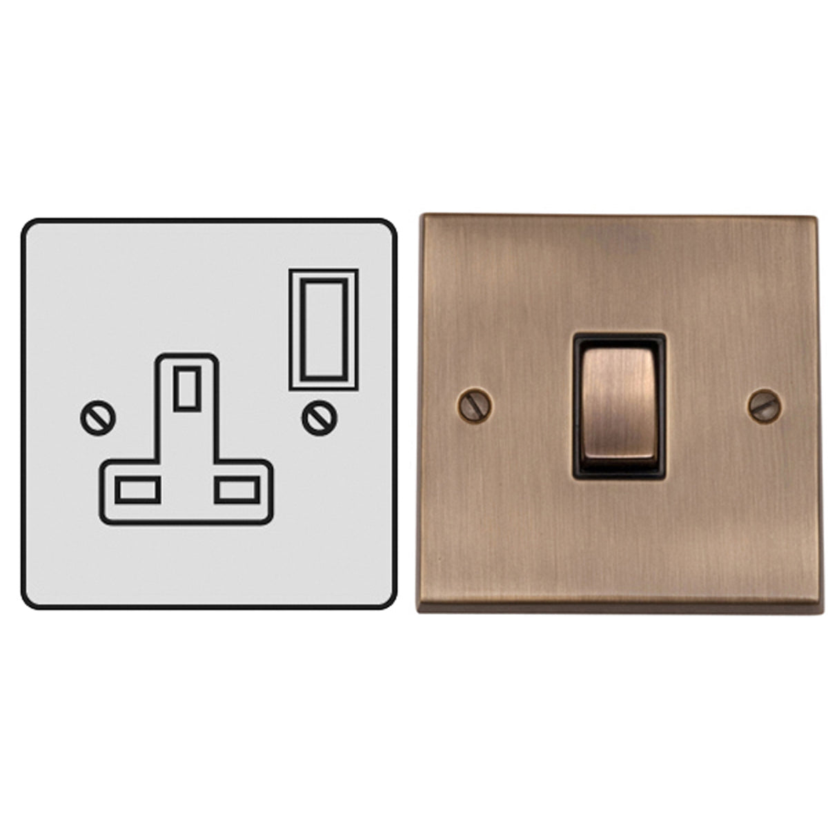 ELV S/SOCKET 13A SNG ABR/BLK – LFM574A
