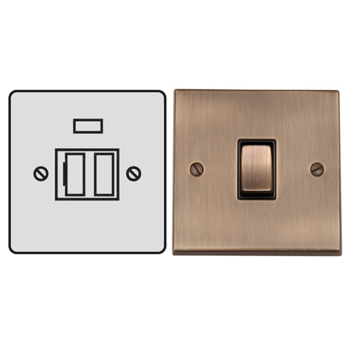 ELV F/SPUR 13A SWITCH ABR/N BLK – LFM575C