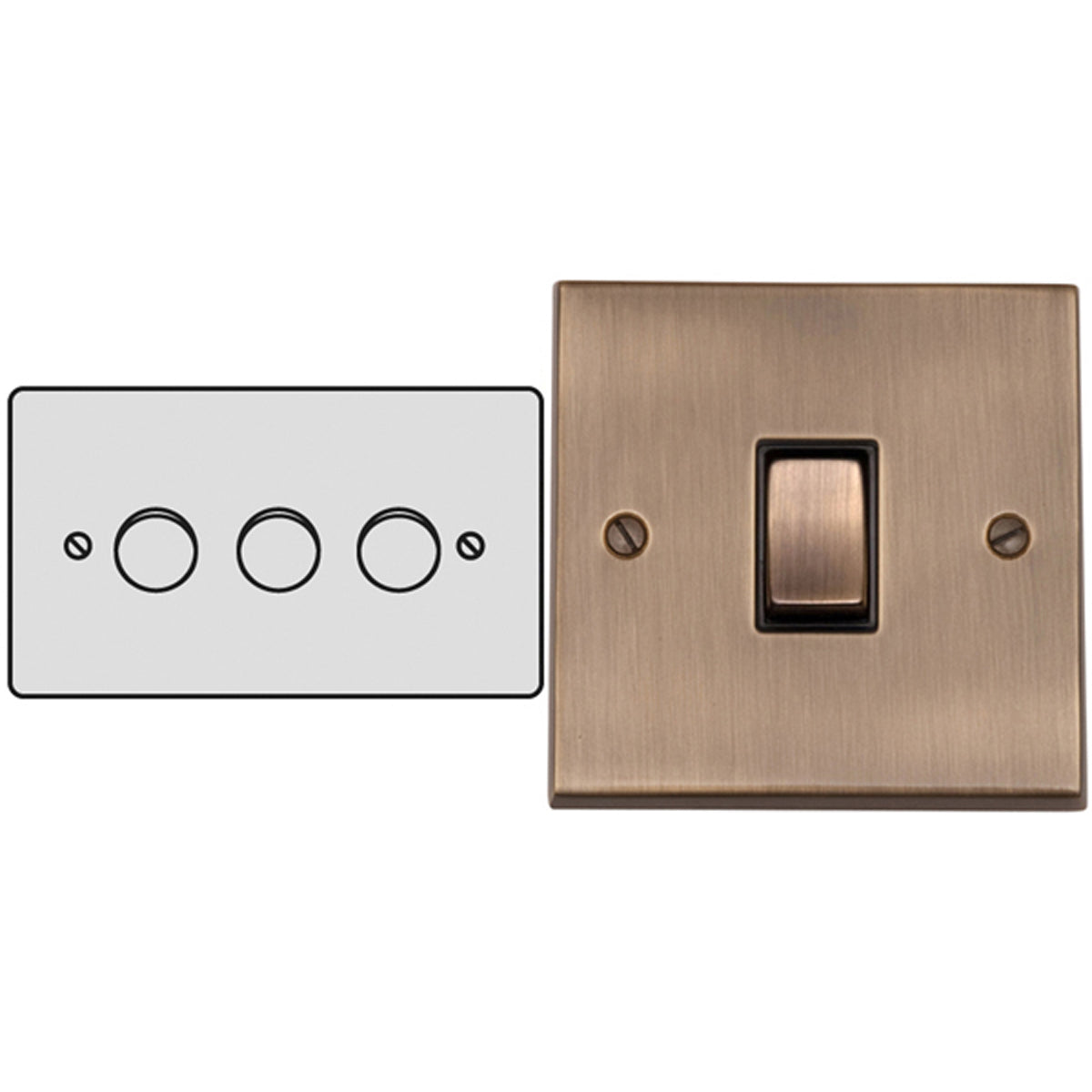 ELV DIM/SWITCH LV 3G 400va ABR – LFM577F