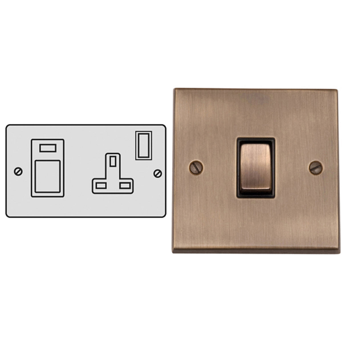 ELV COOK/SWITCH 45A+13A ABR/BLK – LFM580C